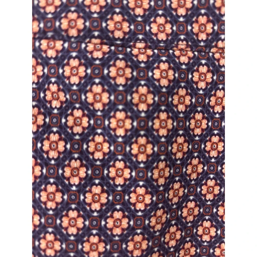 Walter Hagen Womens M P11 17 Sculpt Skort Foulard Ether Navy Peach WGH17460P NWT